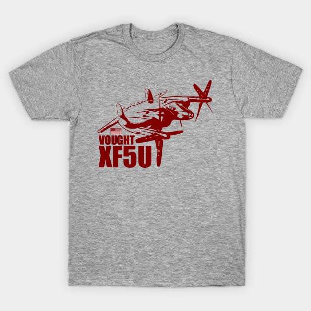 Vought XF5U T-Shirt by TCP